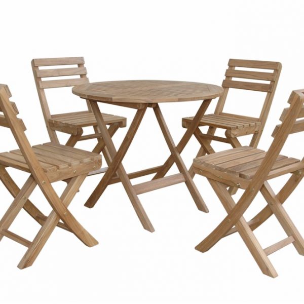 Anderson Teak Descanso Alabama 5-Pieces Bistro Set - Luxurious Dwelling - Your Luxury Home Product Experts