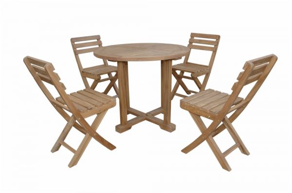 Anderson Teak Montage Alabama 5-Pieces Bistro Set - Image 1