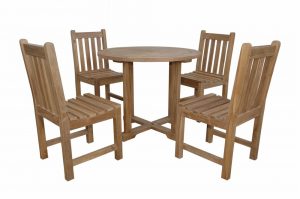 Anderson Teak Montage Braxton 5- Pices Dining Set C - Luxurious Dwelling - Your Luxury Home Product Experts