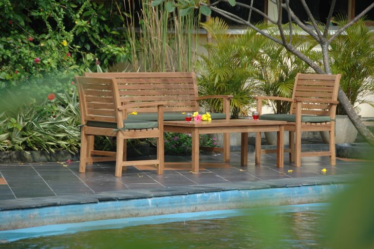 Anderson Teak Victoria Montage 4-Pieces Conversation Set - Image 7
