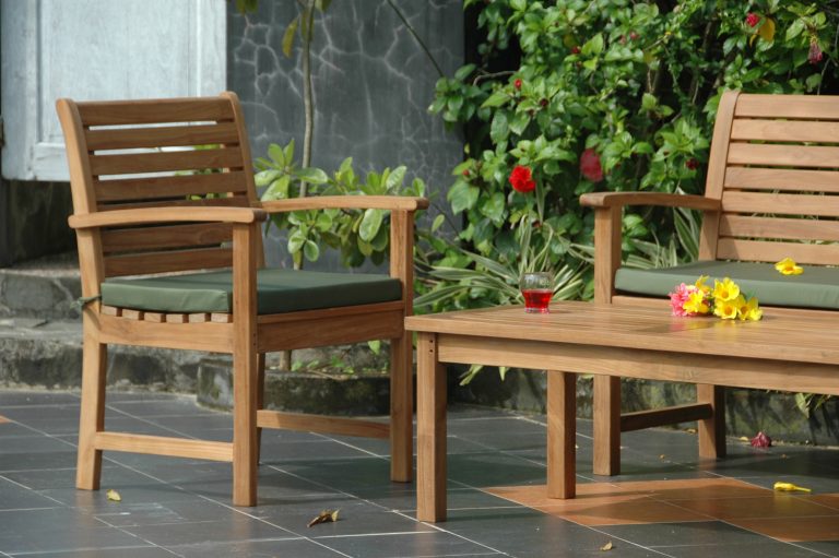 Anderson Teak Victoria Montage 4-Pieces Conversation Set - Image 3