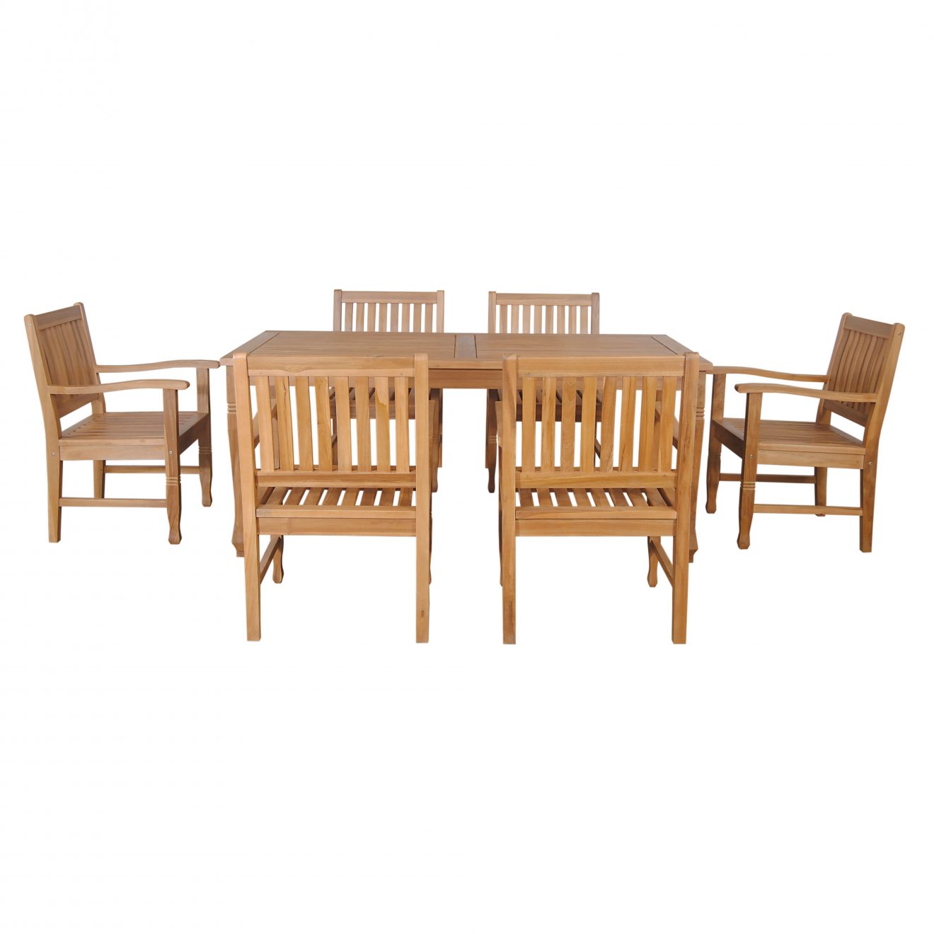 Anderson Teak Rockford 7-Pieces Dining Set - Luxurious Dwelling - Your Luxury Home Product Experts