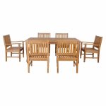 Anderson Teak Rockford 7-Pieces Dining Set - Luxurious Dwelling - Your Luxury Home Product Experts