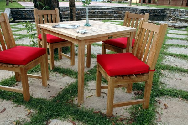 Anderson Teak Bahama Classic 5-pieces Dining Set - Image 3