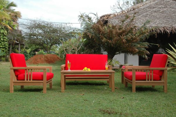 Anderson Teak SouthBay Deep Seating 5-Pieces Conversation Set A - Image 2
