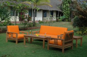 Anderson Teak SouthBay Deep Seating 5-Pieces Conversation Set B - Luxurious Dwelling - Your Luxury Home Product Experts