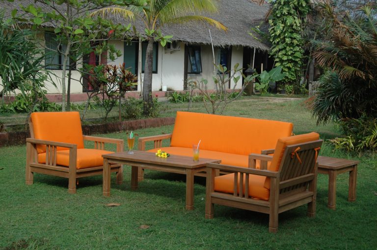 Anderson Teak SouthBay Deep Seating 5-Pieces Conversation Set B - Image 7