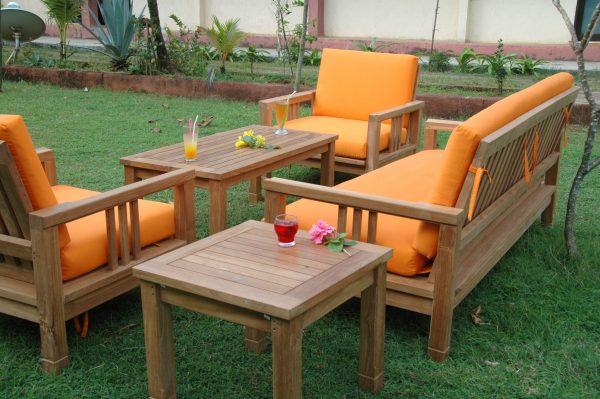 Anderson Teak SouthBay Deep Seating 5-Pieces Conversation Set B - Image 3