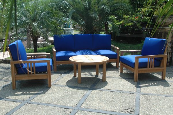 Anderson Teak SouthBay Deep Seating 5-Pieces Conversation Set C - Image 2