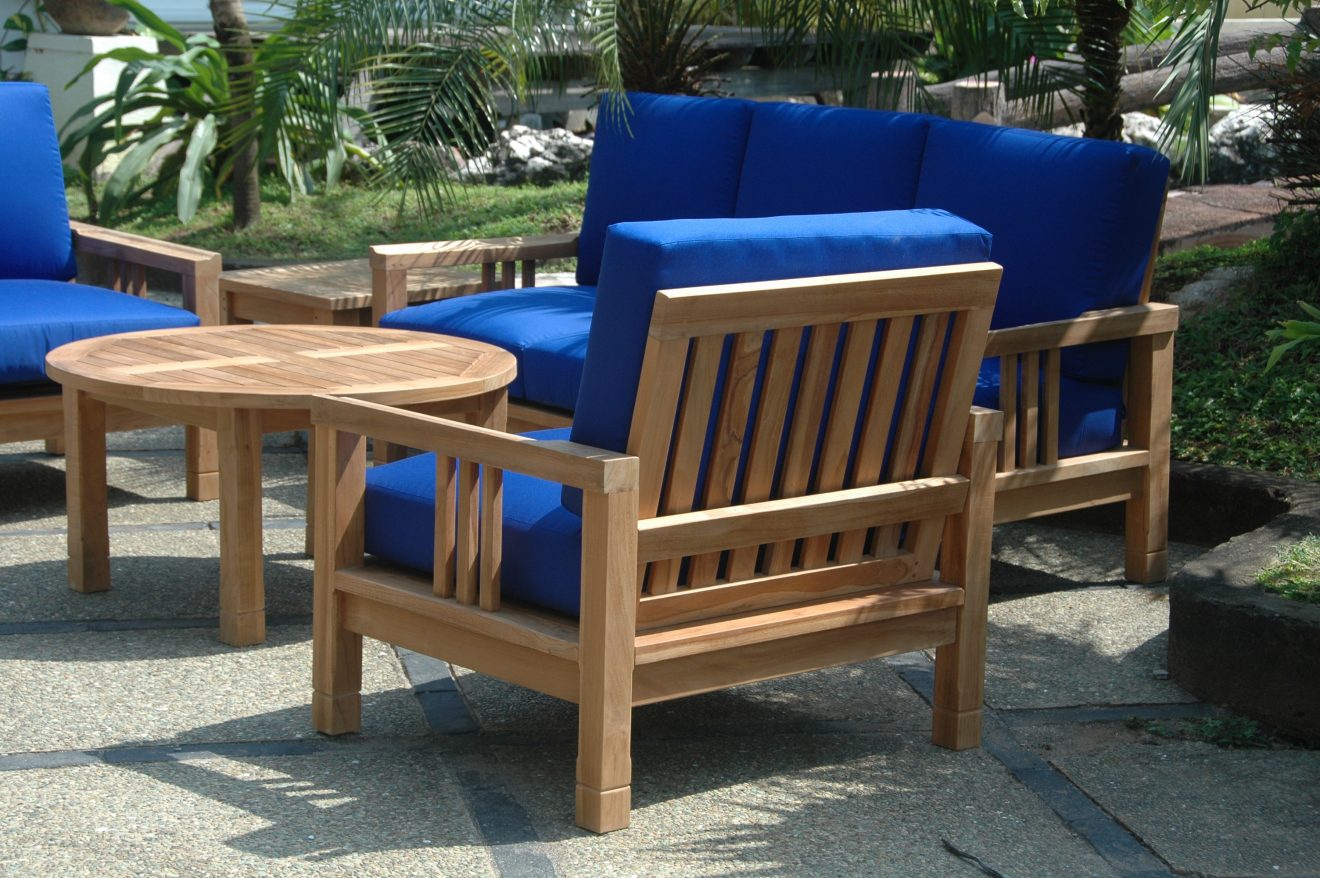 Anderson Teak SouthBay Deep Seating 5-Pieces Conversation Set C - Luxurious Dwelling - Your Luxury Home Product Experts