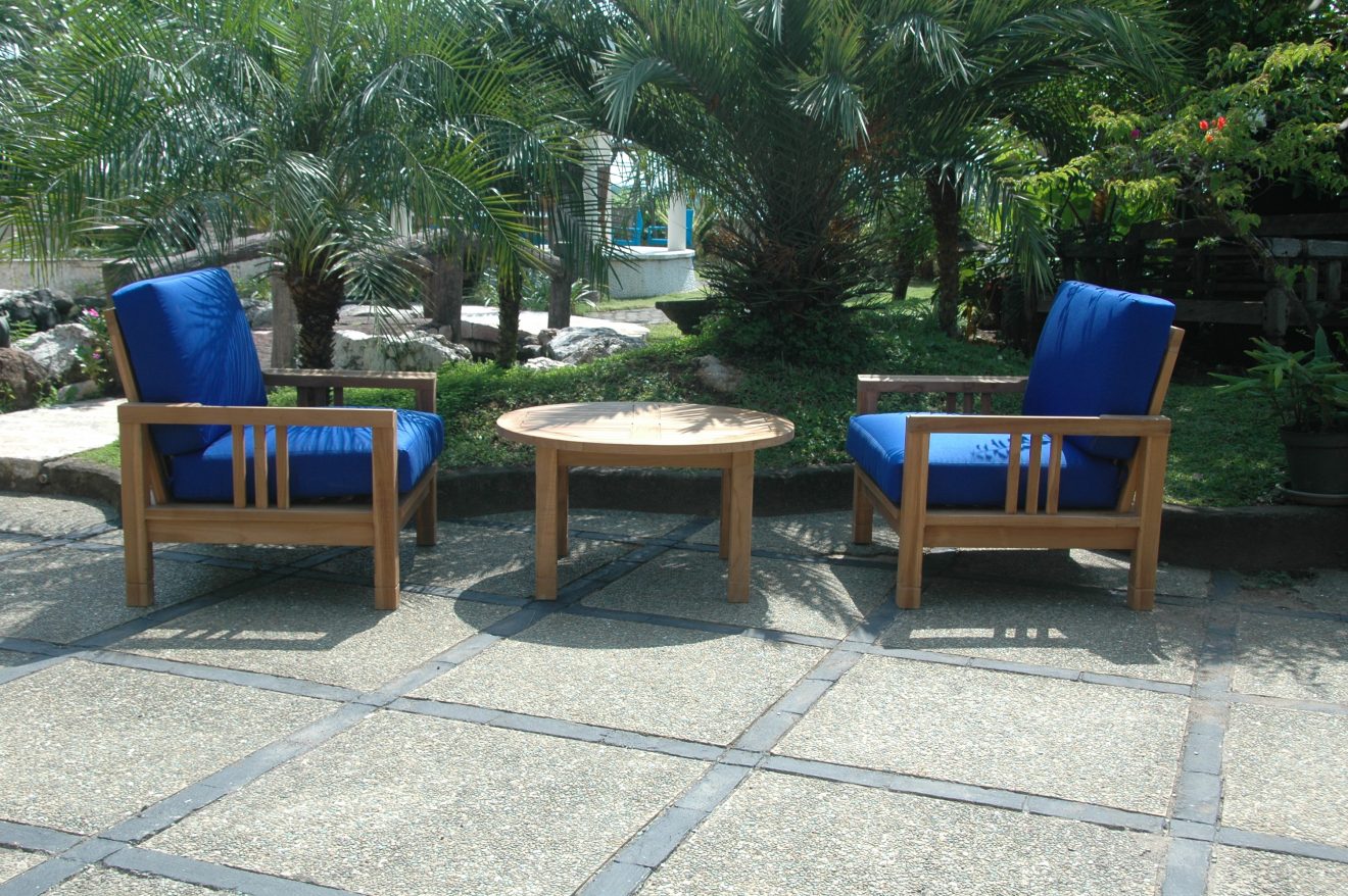 Anderson Teak SouthBay Deep Seating 3-Pieces Conversation Set A - Luxurious Dwelling - Your Luxury Home Product Experts