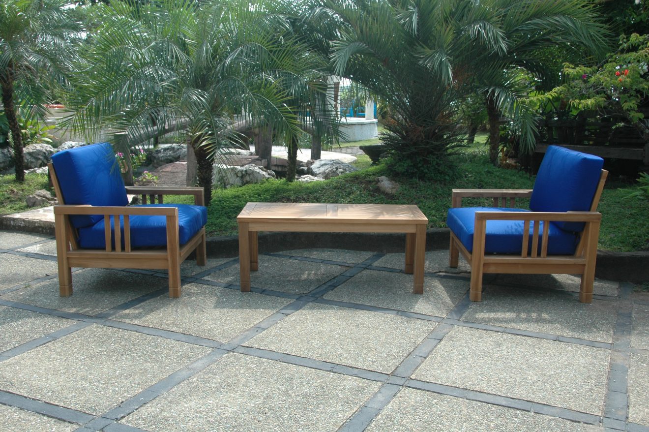 Anderson Teak SouthBay Deep Seating 3-Pieces Conversation Set B - Luxurious Dwelling - Your Luxury Home Product Experts