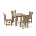 Anderson Teak Bahama Classic 5-pieces Dining Set - Luxurious Dwelling - Your Luxury Home Product Experts