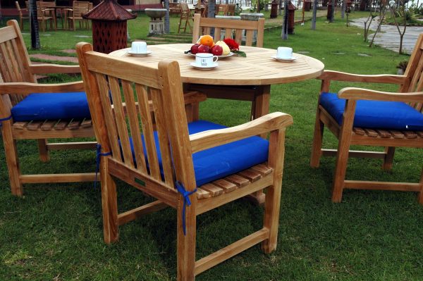 Anderson Teak Tosca Classic Armchair 5-Pieces Dining Set - Image 5