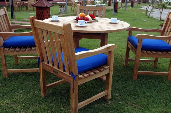 Anderson Teak Tosca Classic Armchair 5-Pieces Dining Set - Image 4