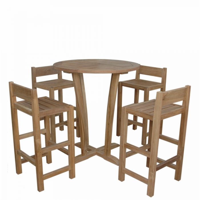 Anderson Teak Tosca 5-Pieces Dining Table Set - Luxurious Dwelling - Your Luxury Home Product Experts