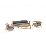 Anderson Teak SET-321 4-pc Palermo Deep Seating - Image 2