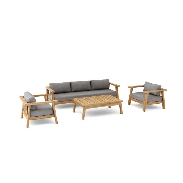 Anderson Teak SET-321 4-pc Palermo Deep Seating - Image 2