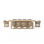 Anderson Teak SET-337 11-pc Catania Dining Set - Image 3