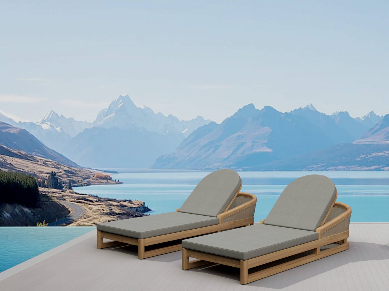 Anderson Teak Catania Chaise Lounge - Luxurious Dwelling - Your Luxury Home Product Experts