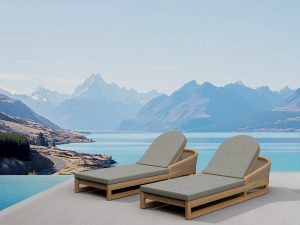 Anderson Teak SET-339 2-pc Catania Sun Lounger - Luxurious Dwelling - Your Luxury Home Product Experts