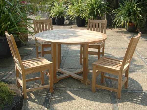 Anderson Teak SET-36 5-pc Dining Table Set - Image 2