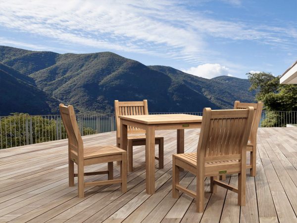 Anderson Teak SET-38 5-pc Bistro Table Set - Image 1