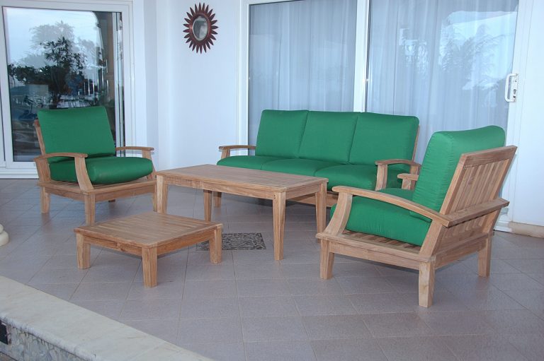Anderson Teak Brianna 5-Pieces Deep Seating Sofa Set - Image 4