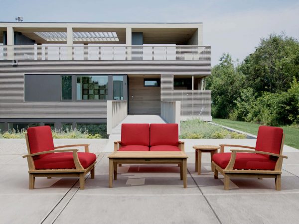 Anderson Teak Brianna 5-Pieces Deep Seating Loveseat Set - Image 1
