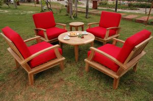 Anderson Teak Brianna 6-Pieces Deep Seating Armchair Set - Luxurious Dwelling - Your Luxury Home Product Experts