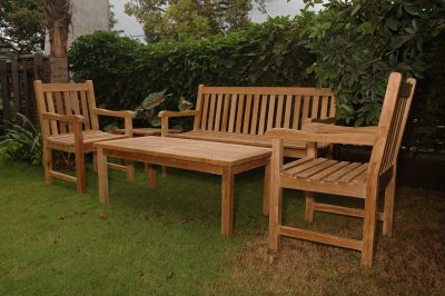 Anderson Teak Classic 3-Seater 5-Pieces Conversation Set