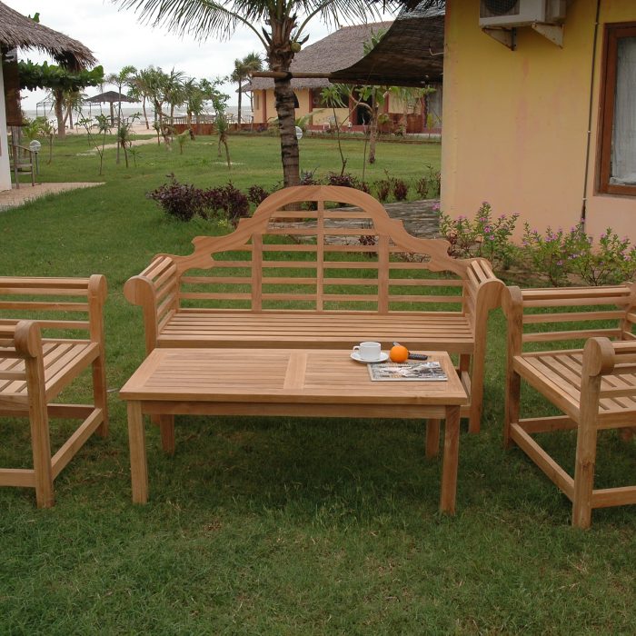 Anderson Teak Classic 3-Seater 5-Pieces Conversation Set - Luxurious Dwelling - Your Luxury Home Product Experts