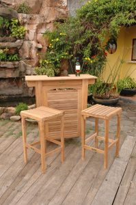 Anderson Teak Montego 3-Pieces Bar Set - Luxurious Dwelling - Your Luxury Home Product Experts