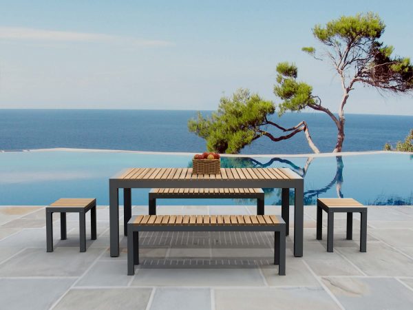Anderson Teak Seville 5- Pieces Rectangular Dining Set - Image 1