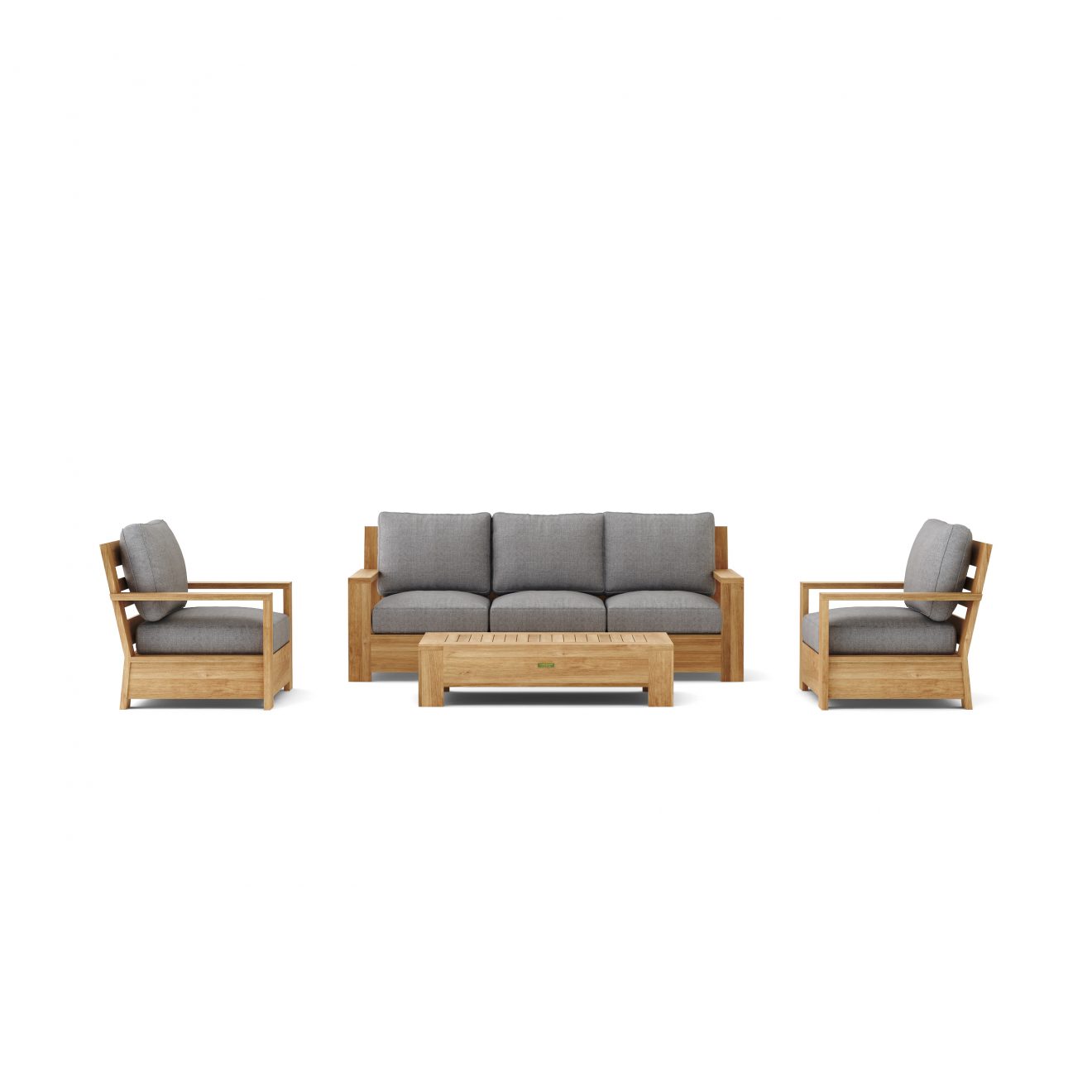 Anderson Teak SET-521 4-pc Madera Deep Seating - Luxurious Dwelling - Your Luxury Home Product Experts