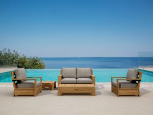 Anderson Teak SET-522 5-pc Madera Deep Seating - Luxurious Dwelling - Your Luxury Home Product Experts