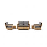 Anderson Teak SET-525 6-pc Madera Deep Seating - Luxurious Dwelling - Your Luxury Home Product Experts