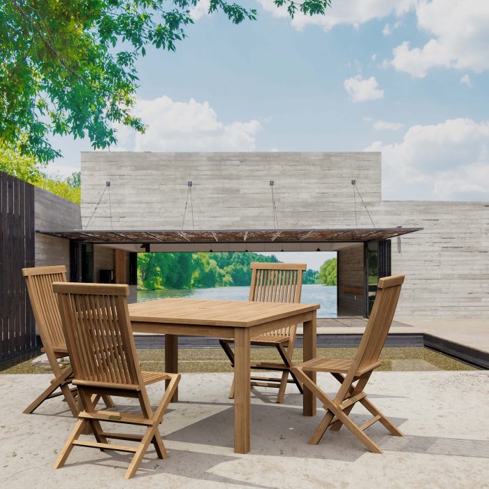 Anderson Teak Luxe 6-Pieces Modular Set A - Luxurious Dwelling - Your Luxury Home Product Experts