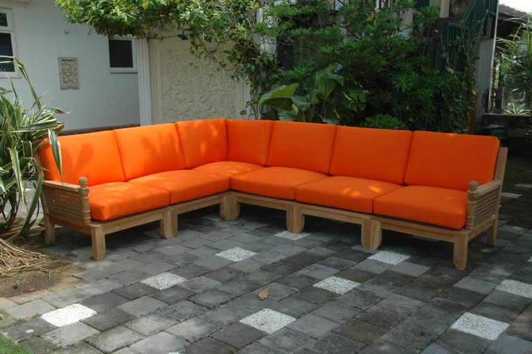 Anderson Teak Luxe 6-Pieces Modular Set A - Image 2