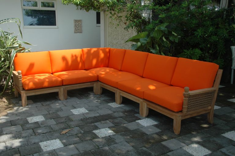 Anderson Teak Luxe 6-Pieces Modular Set A - Image 3