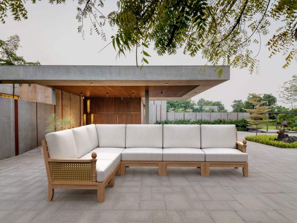 Anderson Teak Luxe 6-Pieces Modular Set A - Image 1