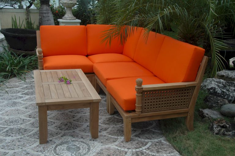 Anderson Teak Luxe 5-Pieces Modular Set - Image 5