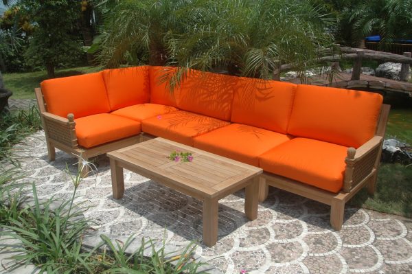 Anderson Teak Luxe 6-Pieces Modular Set - Image 1