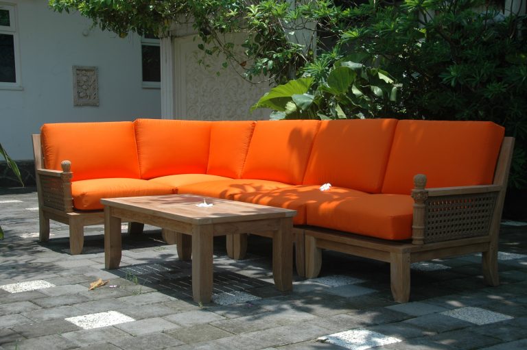 Anderson Teak Luxe 6-Pieces Modular Set - Image 4
