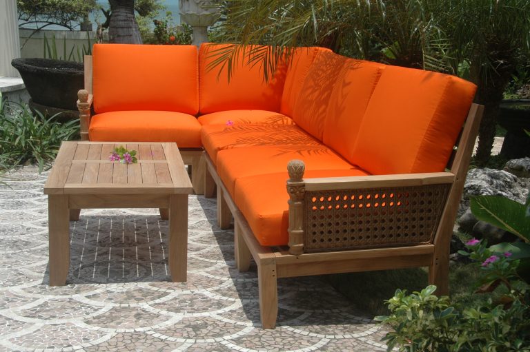 Anderson Teak Luxe 6-Pieces Modular Set - Image 2