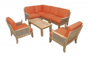 Anderson Teak Luxe 7-Pieces Modular Set - Luxurious Dwelling - Your Luxury Home Product Experts