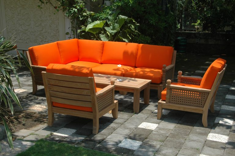 Anderson Teak Luxe 7-Pieces Modular Set - Image 8