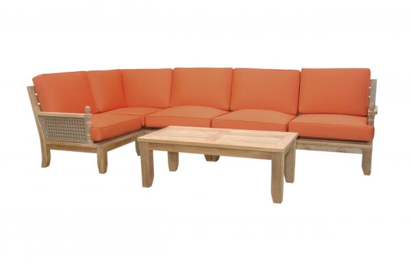 Anderson Teak Luxe 8-Pieces Modular Set - Image 2