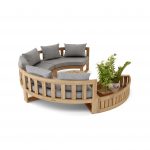 Anderson Teak SET-808 Circular Modular Deep Seating Set - Image 3