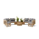 Anderson Teak SET-809 Circular Modular Deep Seating Set - Luxurious Dwelling - Your Luxury Home Product Experts